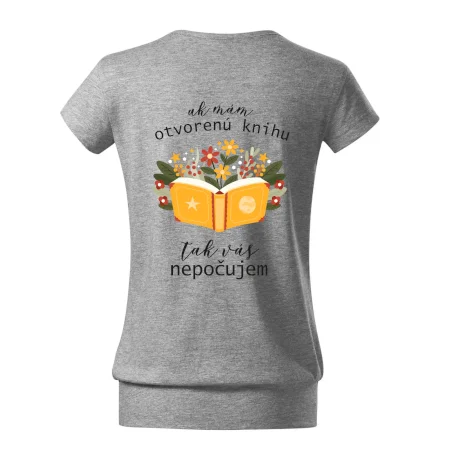 Ak mám otvorenú knihu, tak vás nepočujem