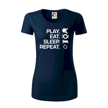 Stolný tenis - eat sleep