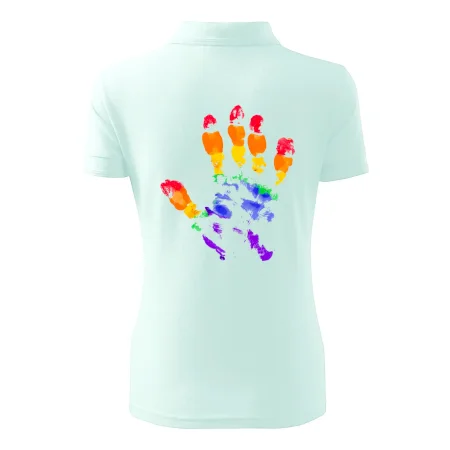 LGBT hand print
