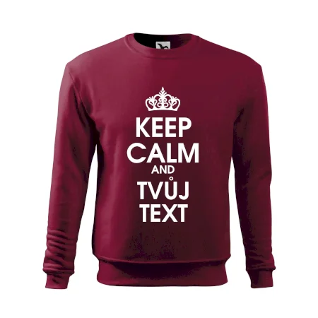 Keep calm - váš text