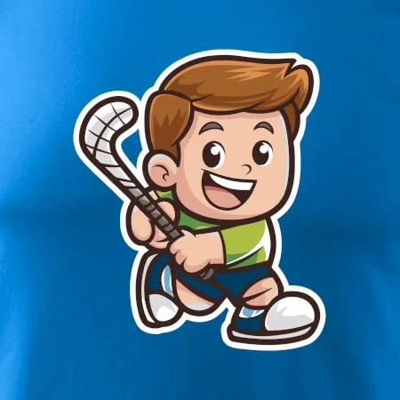 Ikona pozemný hokej chlapec