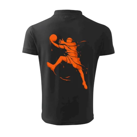 Basketball player splash