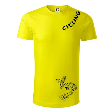 Cycling nápis šikmo