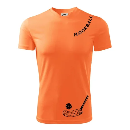 Floorball nápis šikmo