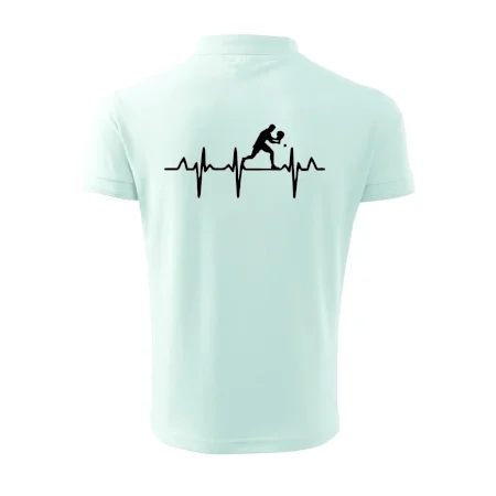 EKG stolný tenista stojaci