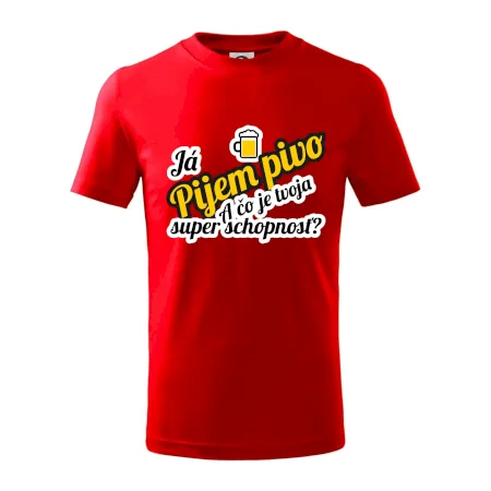 Pijem pivo - tvoja super schopnosť - šikmý