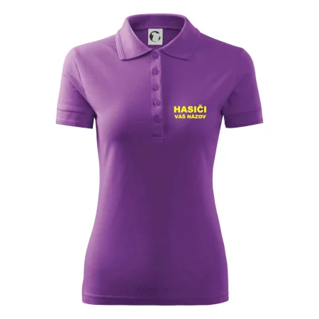 Hasiči - žltý nápis - váš názov zboru