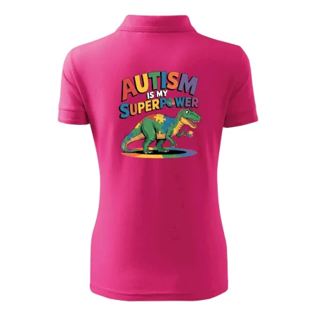 Stojící Rex Autism is my superpower