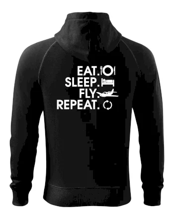 Eat sleep fly repeat