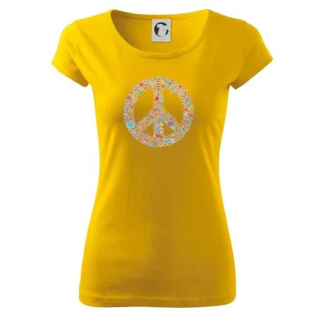 Peace symbol lístočky