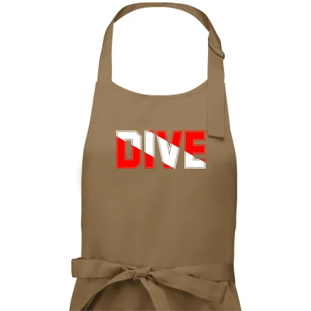 Dive nápis vlajka