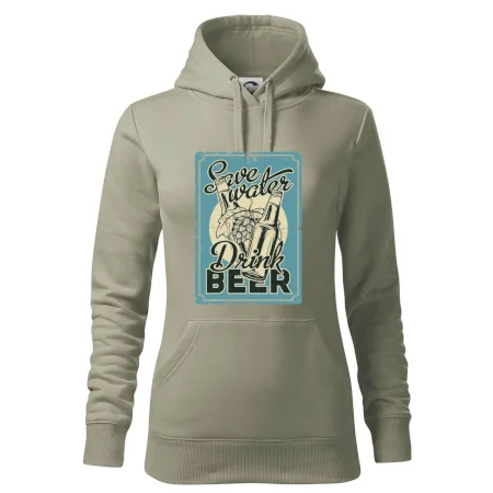 Save water drink beer poster