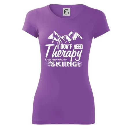 I dont need therapy - Skiing