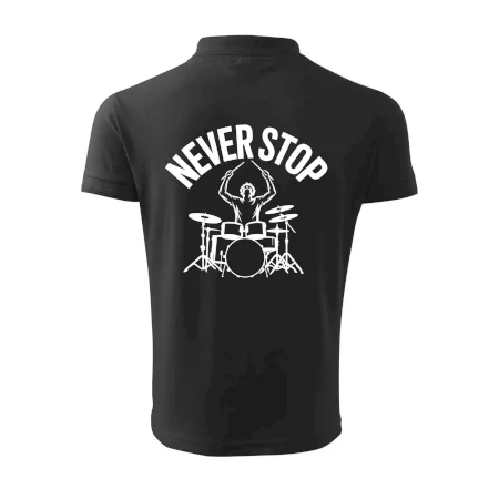 Never Stop a drummer