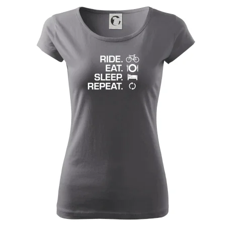 Ride Eat Sleep Repeat bicykel