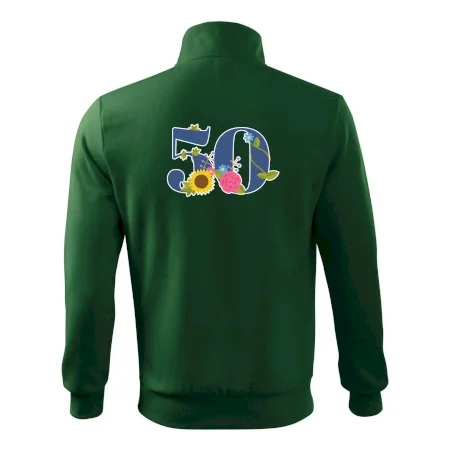 Kvetinové číslo kreslené - 50