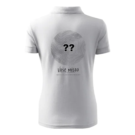 Vaše miesto - vrstevnice v kruhu