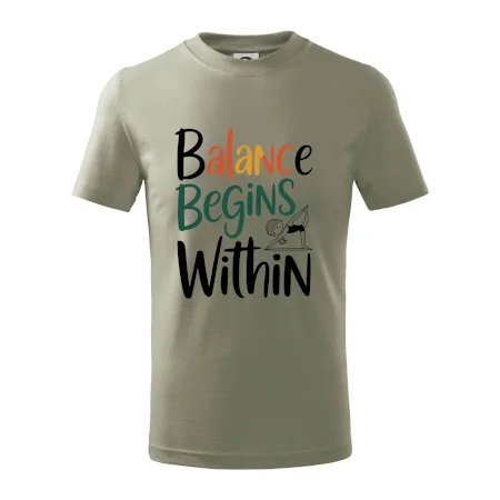 Balance begins within