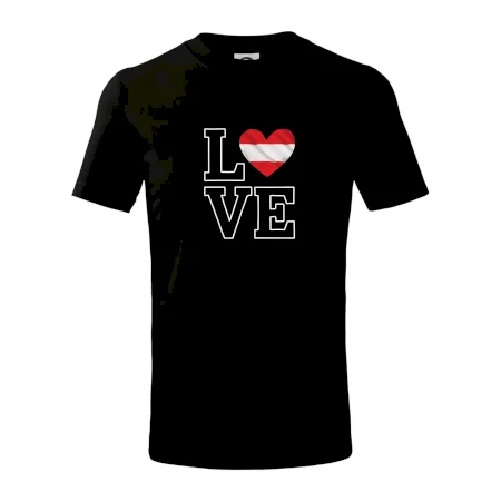Love Rakúska vlajka