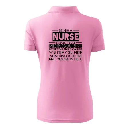 Being a nurse - bike