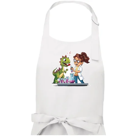 Chemik a dinosaurus - dievča