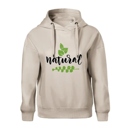 Natural - nápis v listoch