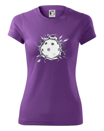 Florbal lopta v triku