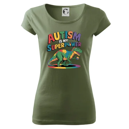 Autism is my superpower dinosaurus