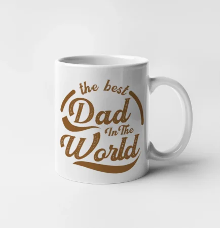 The best dad in the world - písacie
