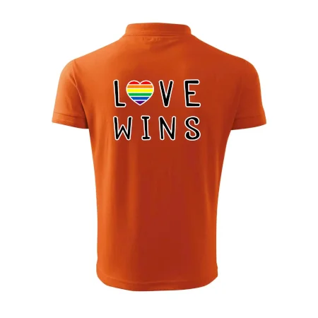 Love wins nápis