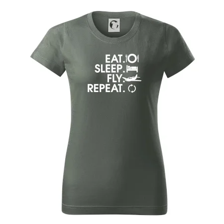 Eat sleep fly repeat