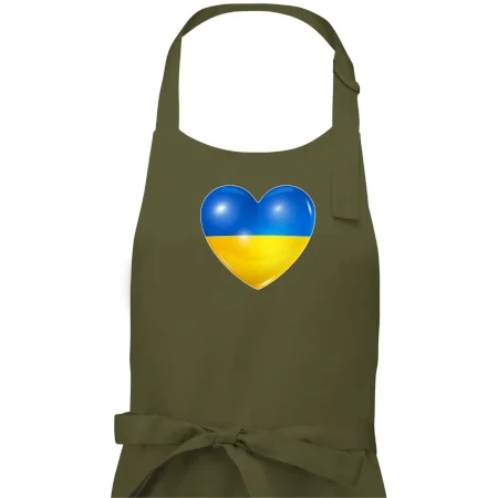 Ukrajina srdce vlajka