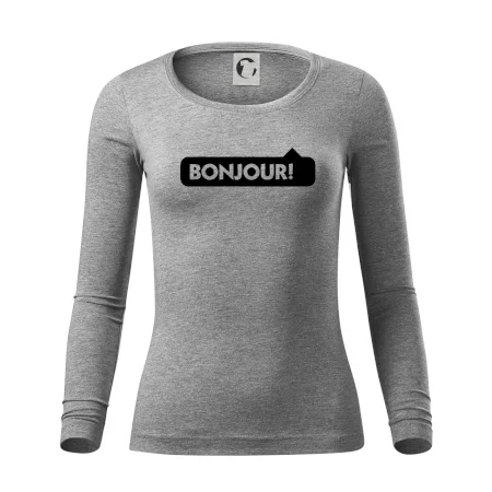 Nápis Bonjour