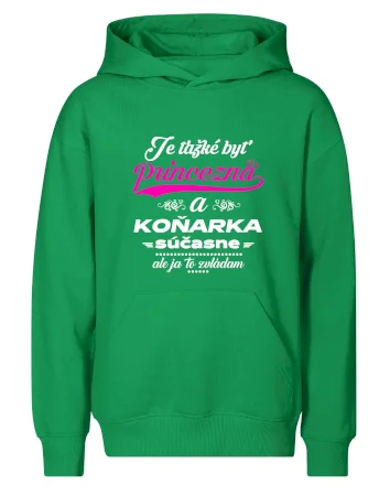 Je ťažké byť princezná koňarka