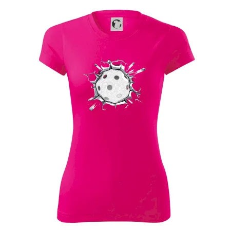 Florbal lopta v triku