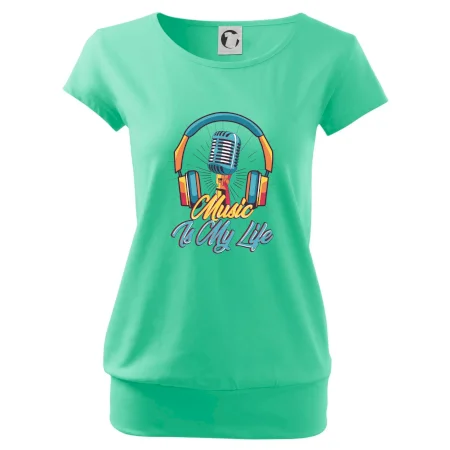 Music is my life slúchadlá