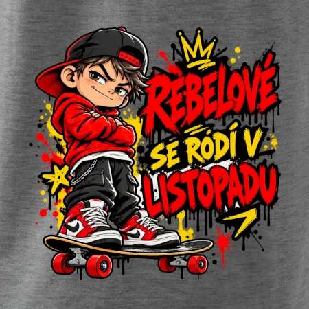 Novembroví rebeli sa rodia na skateboarde