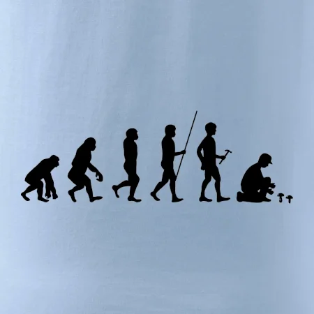 Evolúcia hubár muž