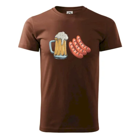 Pivo a klobása