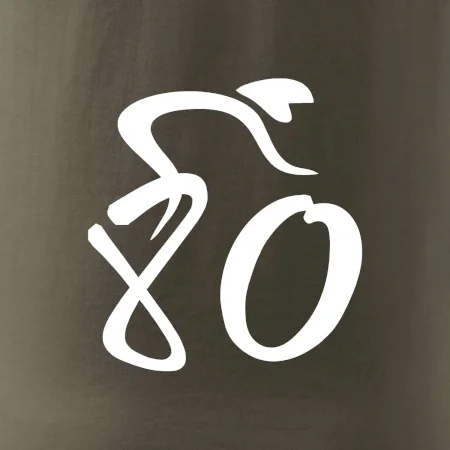 Cyklista oslavuje osemdesiatiny  (80)