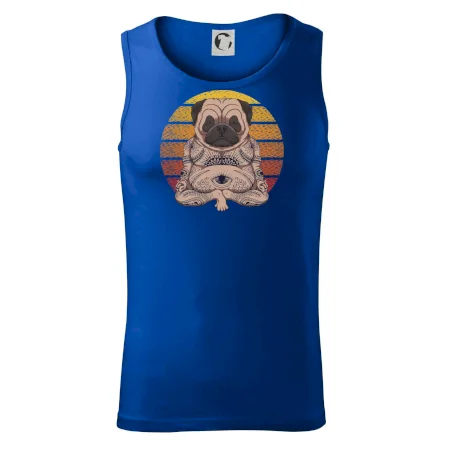 Yoga meditace - pug