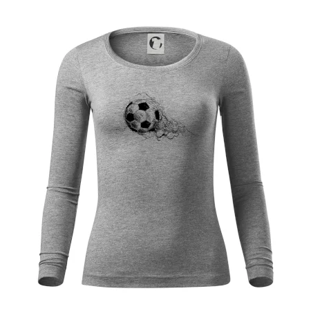 Futbalová lopta - kresba ceruzkou