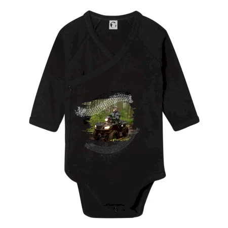 ATV štvorkolka v lese