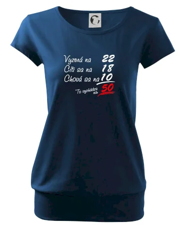 Vyzerá, cíti sa, chová sa - 50 rokov