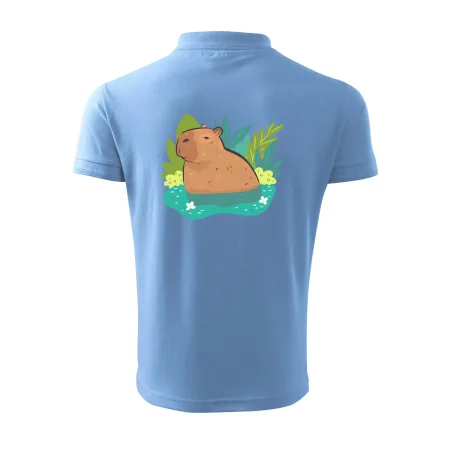 Kapybara vo vode