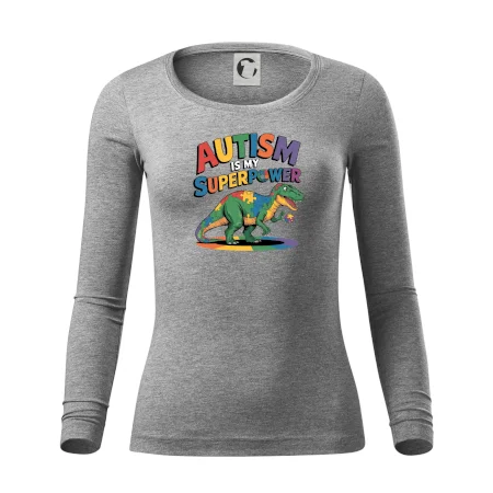 Stojící Rex Autism is my superpower