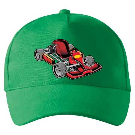 Motokára červená