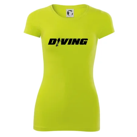 Diving nápis potápač