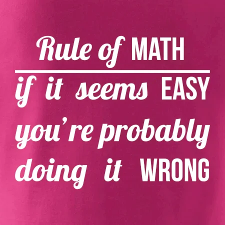 Rule of math