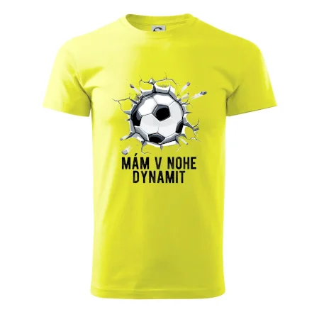 Mám v nohe dynamit